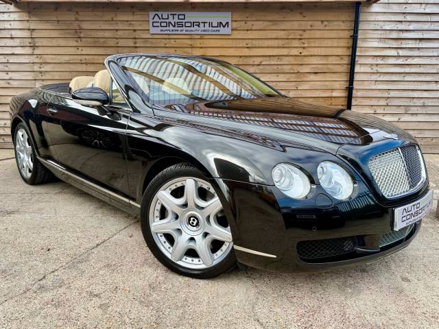 Bentley Continental 6.0 W12 2dr Auto Convertible Petrol Black