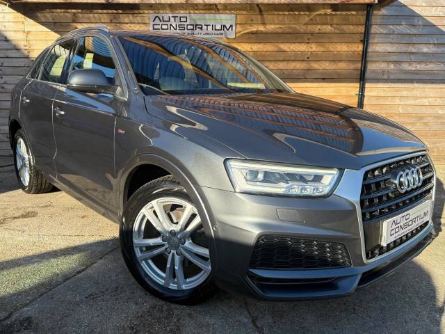Audi Q3 1.4T FSI S Line Edition 5dr S Tronic Estate Petrol Grey