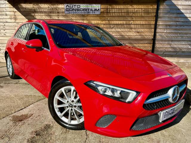 Mercedes-Benz A Class 2.0 A200d Sport 5dr Auto Hatchback Diesel RED