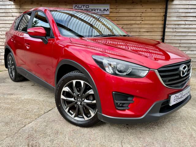 Mazda CX-5 2.2d [175] Sport Nav 5dr AWD Auto Estate Diesel Red