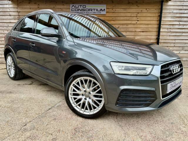 Audi Q3 2.0 TDI [184] Quattro S Line Plus 5dr S Tronic Estate Diesel Grey