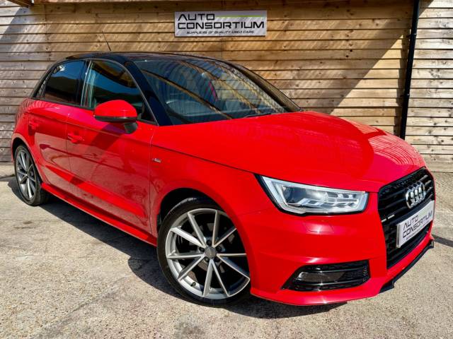 Audi A1 1.4 TFSI 125 Black Edition Nav 5dr Hatchback Petrol RED