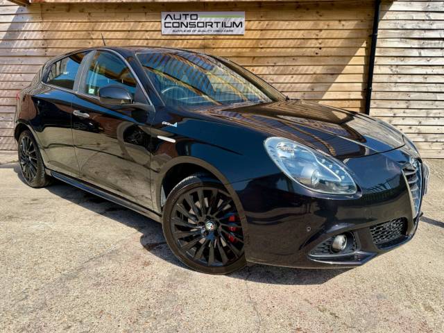 Alfa Romeo Giulietta 1.4 TB MultiAir QV Line 5dr Hatchback Petrol BLACK