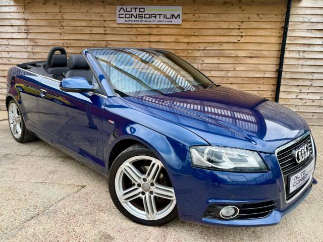 Audi A3 Cabriolet 2.0 TDI S Line Final Edition 2dr [Start Stop] Convertible Diesel BLUE